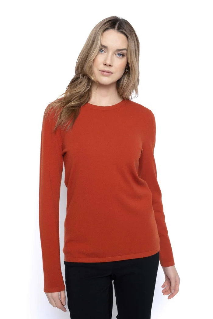 Long Sleeve Crew Neck Top