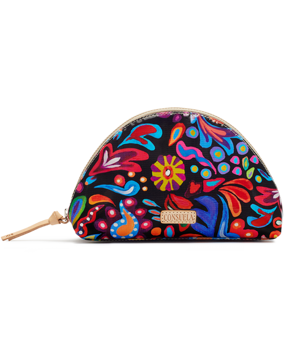 Sophie Black Swirly Large Cosmetic