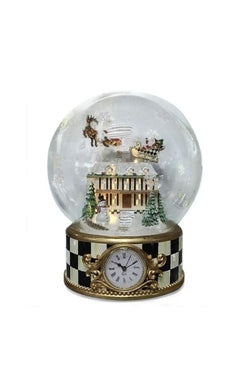 Christmas Magic Globe Clock