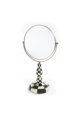 Courtly Check Enamel Vanity Mirror