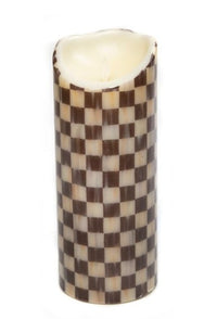 Courtly Check Flicker 10" Pillar