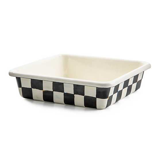 Courtly Check Enamel Baking Pan - 8"