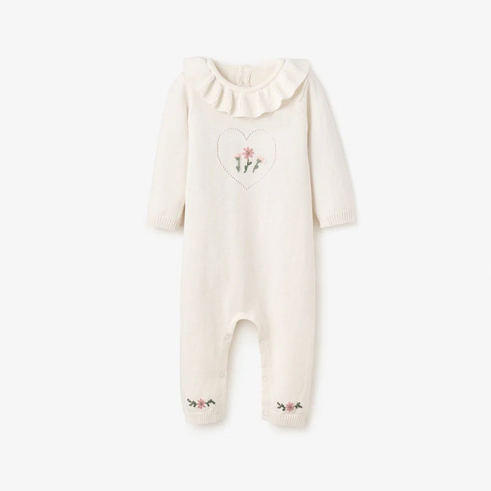 PONY MEADOW HEART KNIT JUMPSUIT