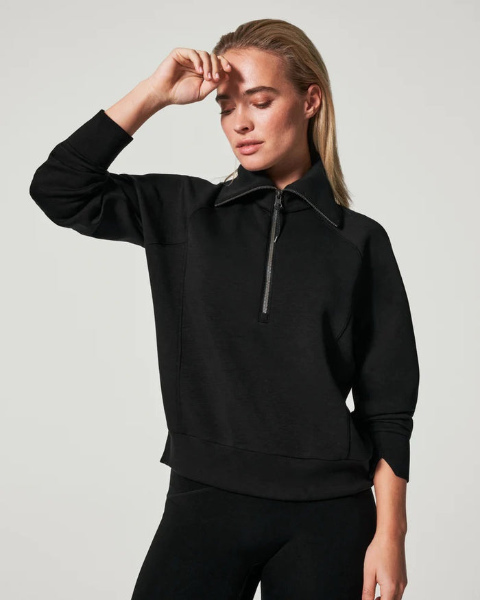 AirEssentials Half Zip-Black