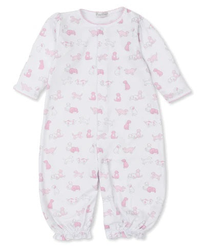 Puppy Dog Fun Pink Convertible Gown