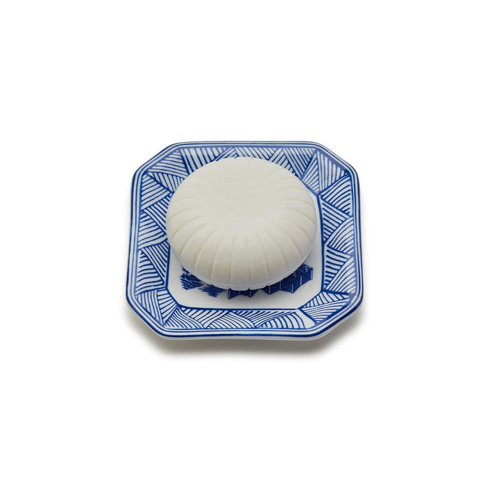 French Milled Soap with Porcelain Tray