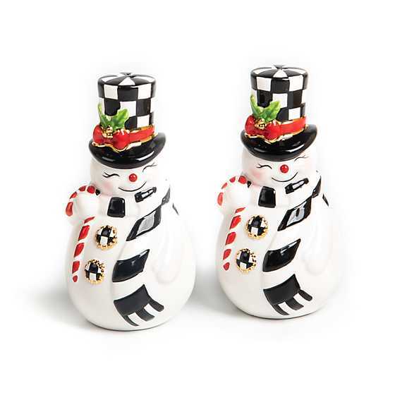 Nostalgia Snowman Salt & Pepper Set