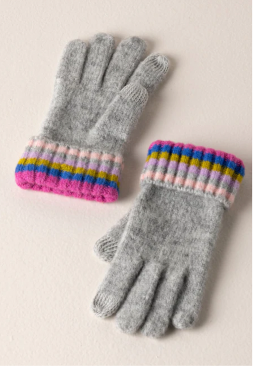 Ronen Touchscreen Gloves Grey