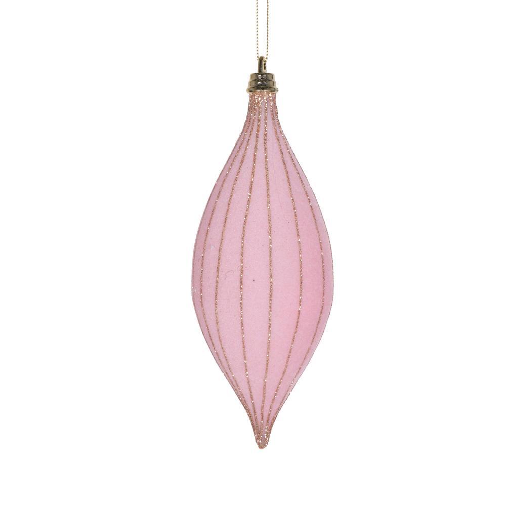 Mt229779 7 in. Shuttle Ornament, Light Pink