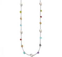 Eye Candy Pearl Long Necklace