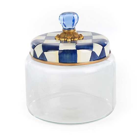 Royal Check Kitchen Canister- Medium