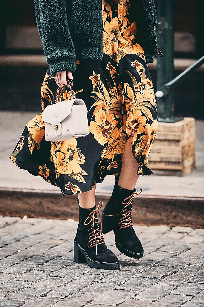 Lace Up Free People Black Bootie Free People Emmett Lace Up Black