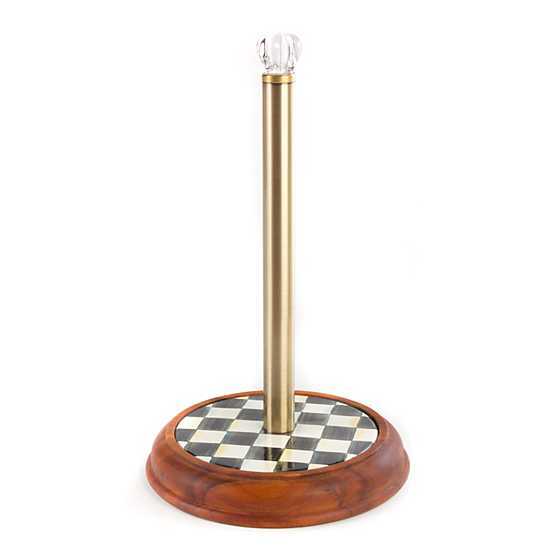 Courtly Check Paper Towel Holder