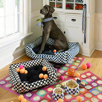 Royal Check Pet Dish- Medium