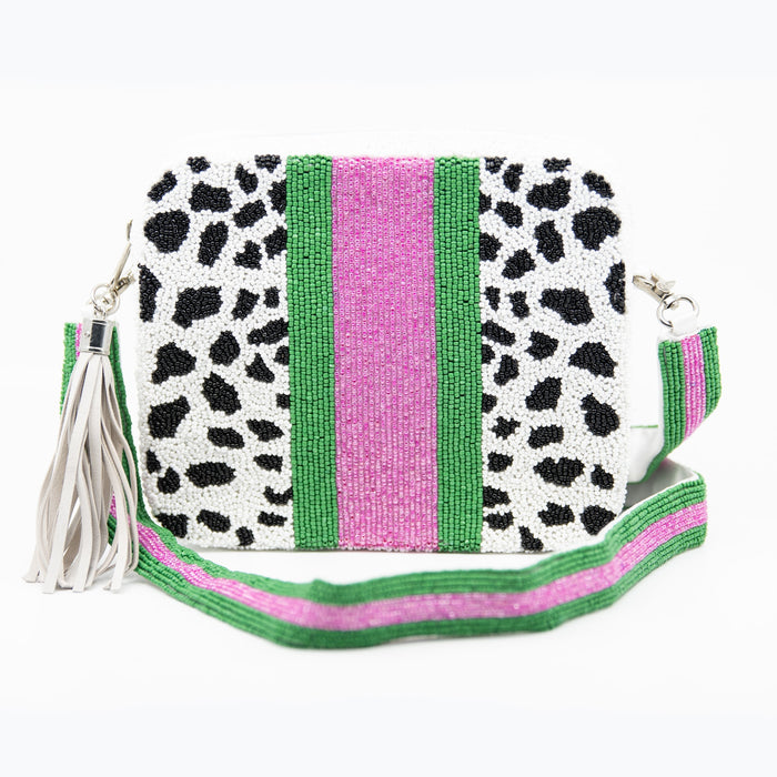 Green and Pink Clutch
