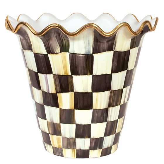 Courtly Check Jumbo Flower Pot
