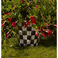 Courtly Check Jumbo Flower Pot