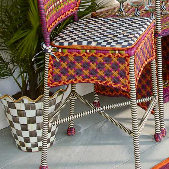 Courtly Check Jumbo Flower Pot