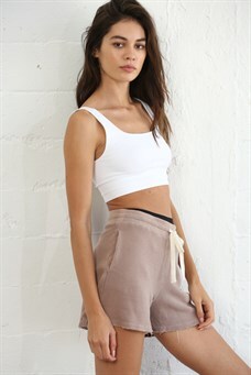 Seamless RIBBED Tank Short Top