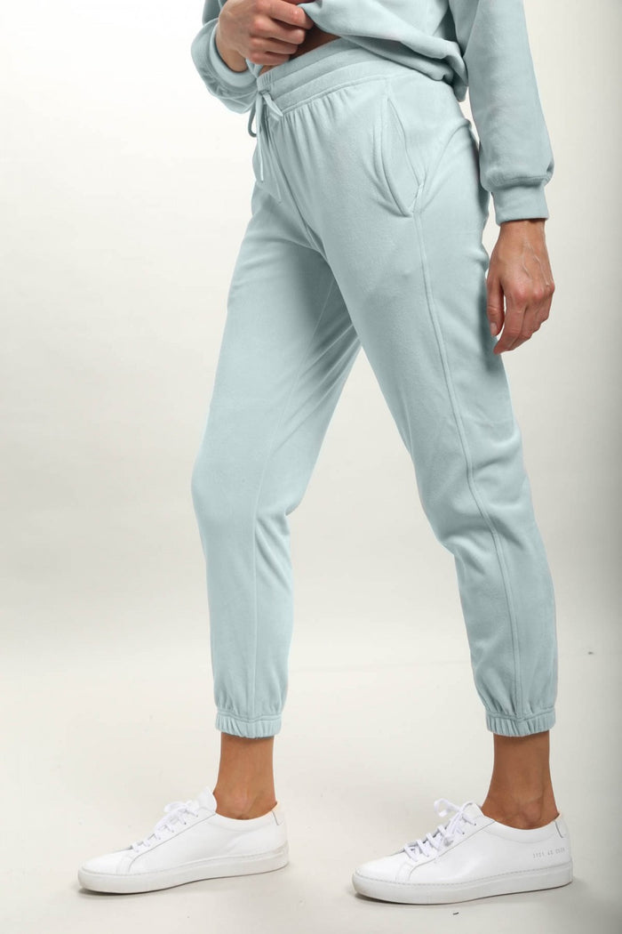 Brushed Joggers With Drawstrings