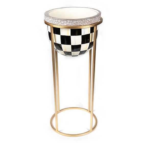 Courtly Check Plant Stand - Tall