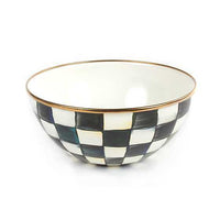 Courtly Check Enamel Everyday Bowl - Small