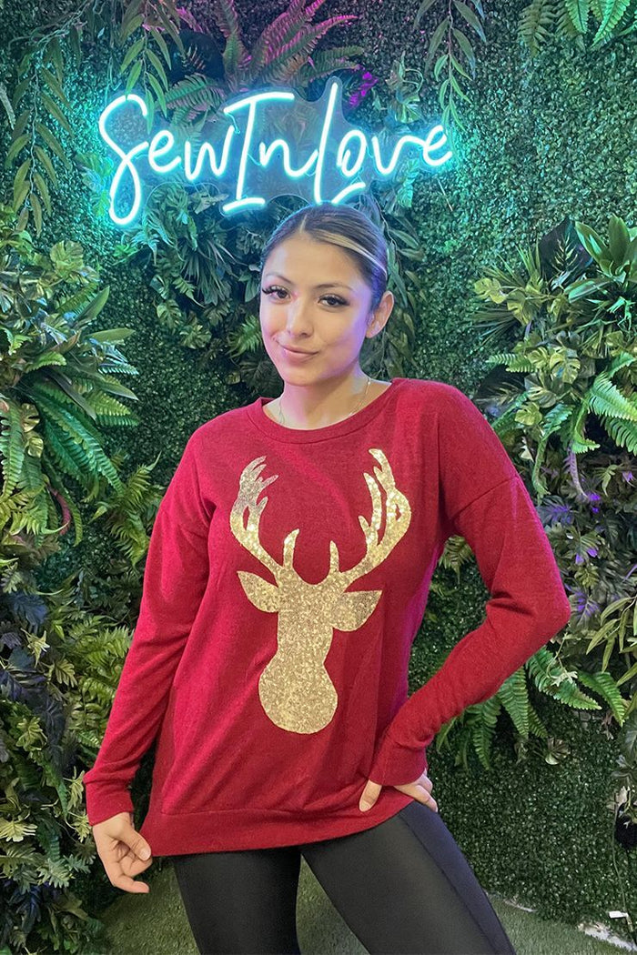 Reindeer Sweater