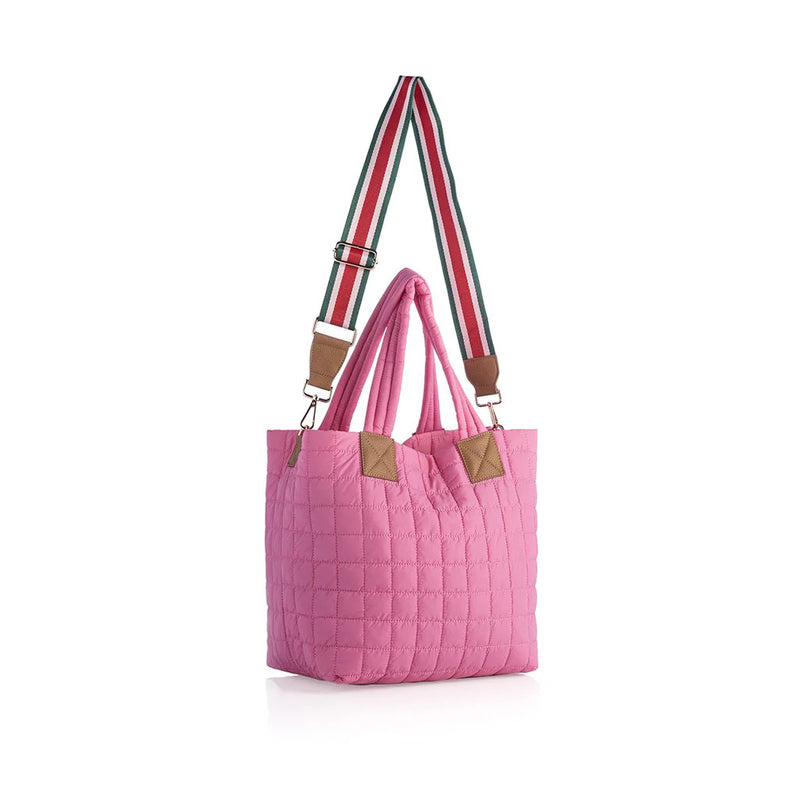 EZRA QUILTED NYLON TOTE