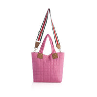 EZRA QUILTED NYLON TOTE