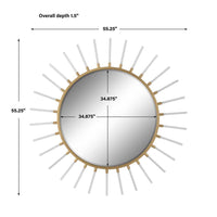 Oracle Round Mirror