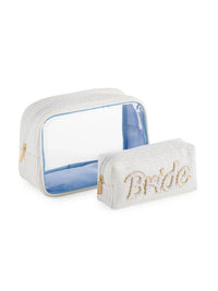 "Bride" Set Of 2 Cosmetic Cases