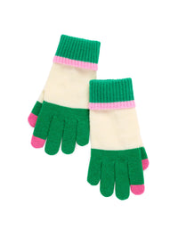 Alpine Touchscreen Gloves, Ivory