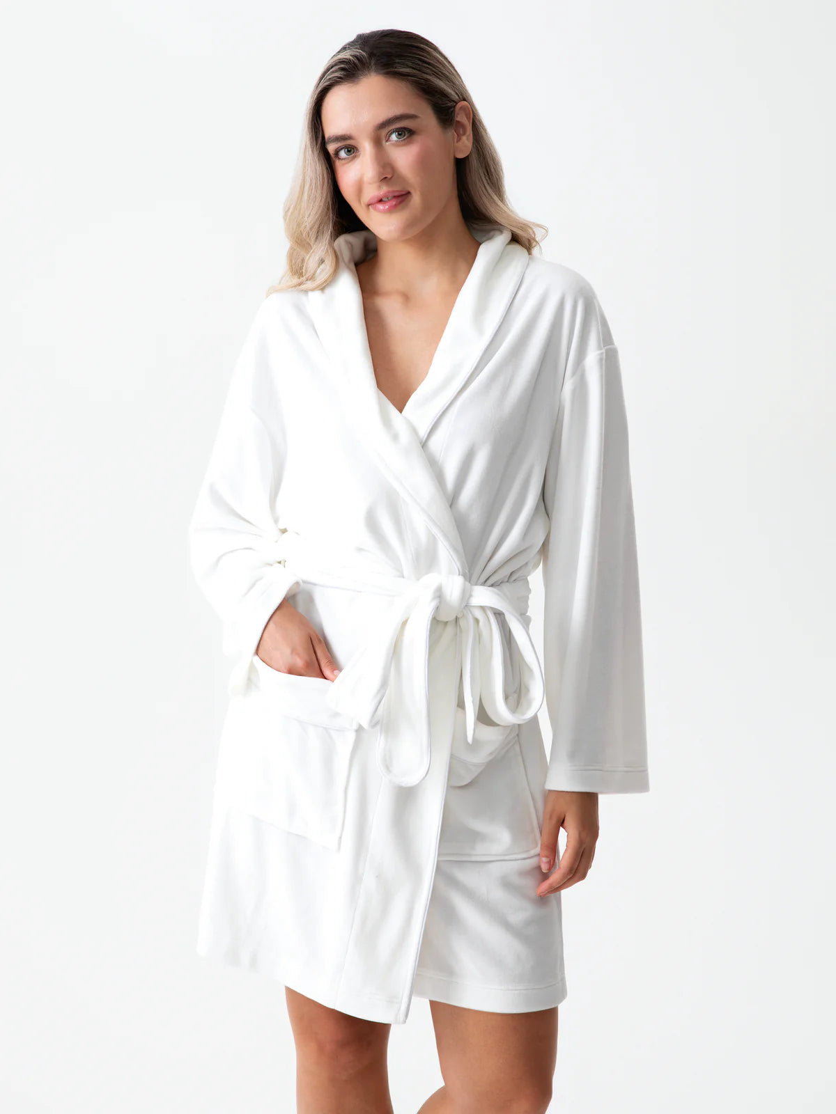 "Bride" Robe, White