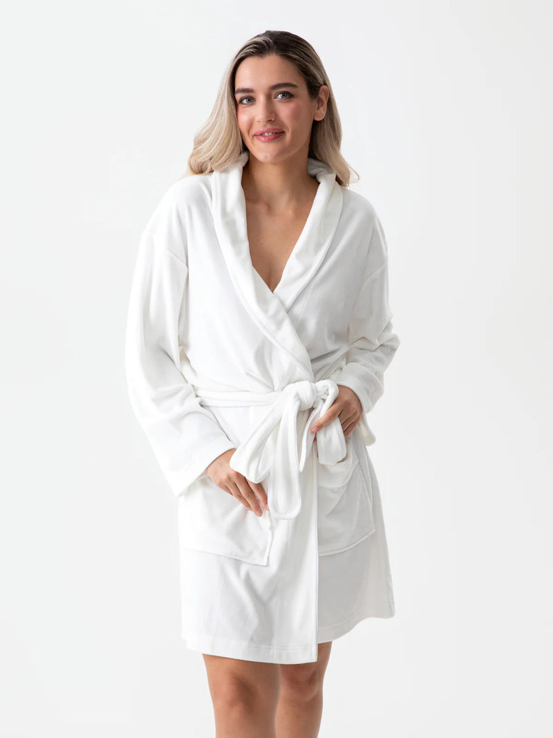 "Bride" Robe, White