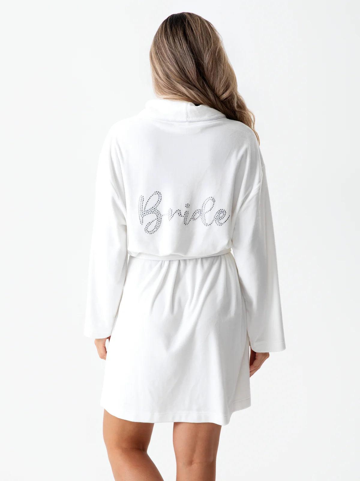 "Bride" Robe, White