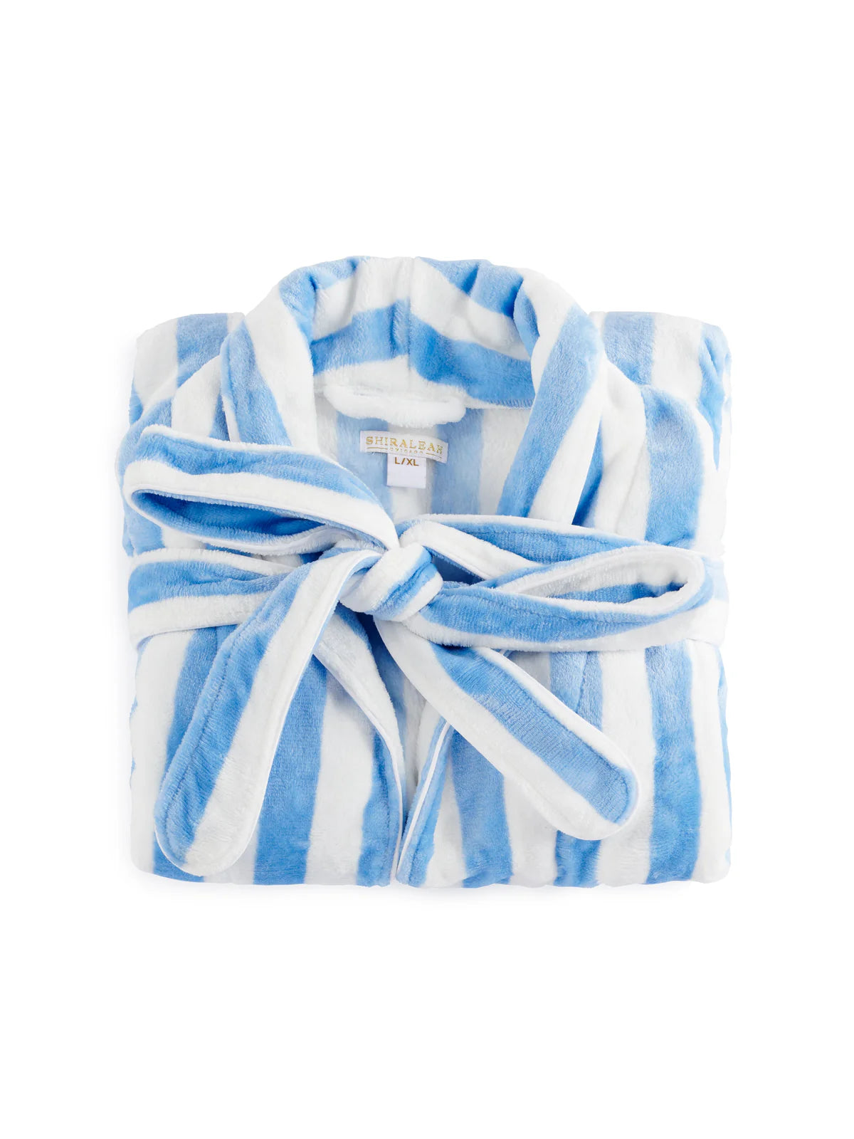 Helena Stripe Robe, Sky