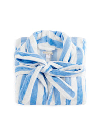 Helena Stripe Robe, Sky