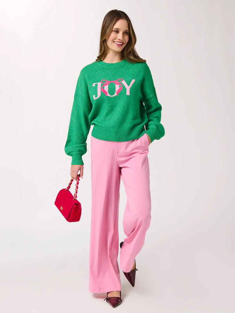 "Joy" Sweater, Green