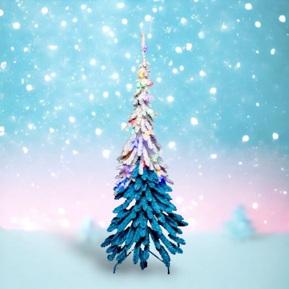 5ft Blue Whimsy Tree w/LED