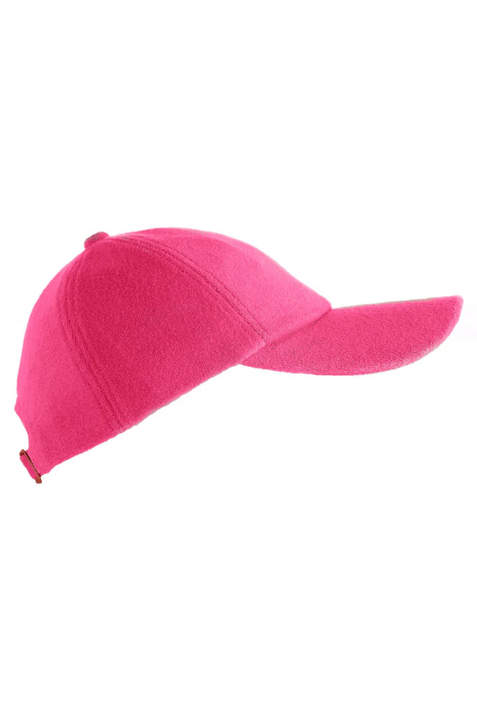 SOL TERRY BALL CAP, FUCHSIA