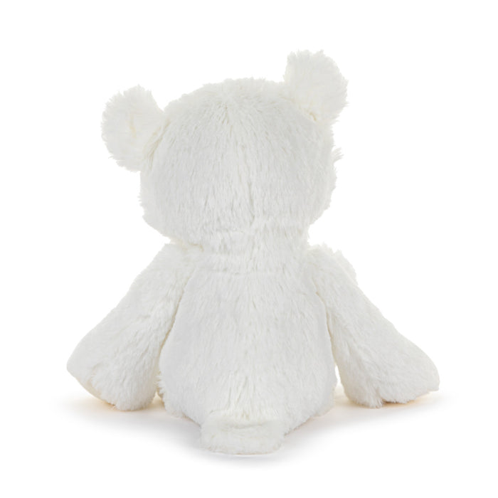 God Bless Baby White Teddy Bear - 11in