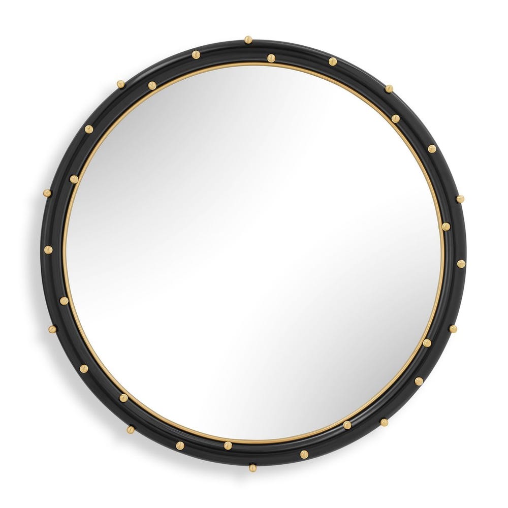 Helia Round Mirror