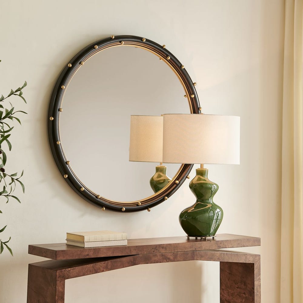 Helia Round Mirror