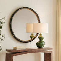 Helia Round Mirror