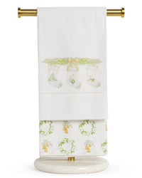 Amaryllis Stocking Hand Towels (set of 2)