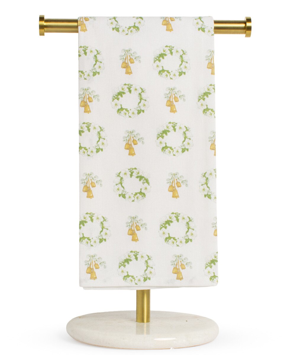Amaryllis Stocking Hand Towels (set of 2)