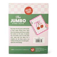Jumbo Playing Cards - Cherry