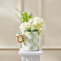 Lucky Clover Ring Ceramic Mug