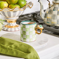 Lucky Clover Ring Ceramic Mug