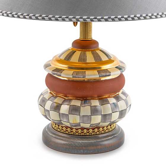 Sterling Check Groovy Table Lamp